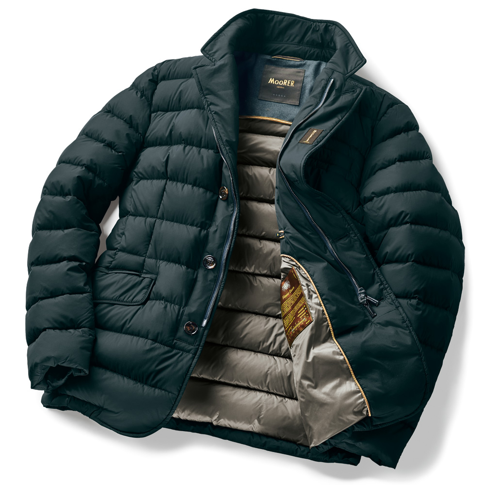 キルティングダウンジャケット