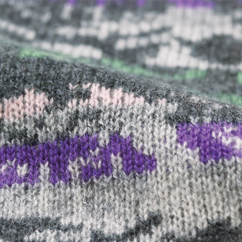 カシミヤジャカードチュニック