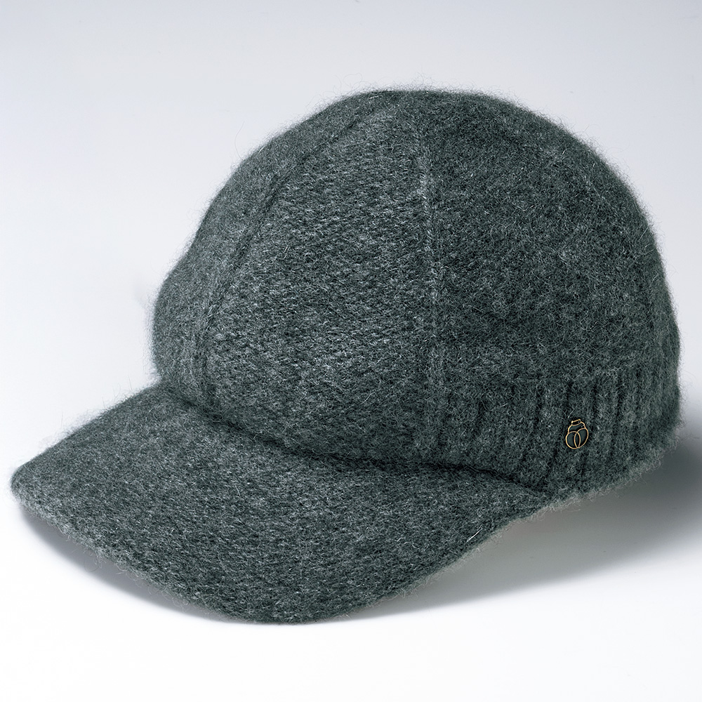 洗えるカシミヤ･ニットキャップ