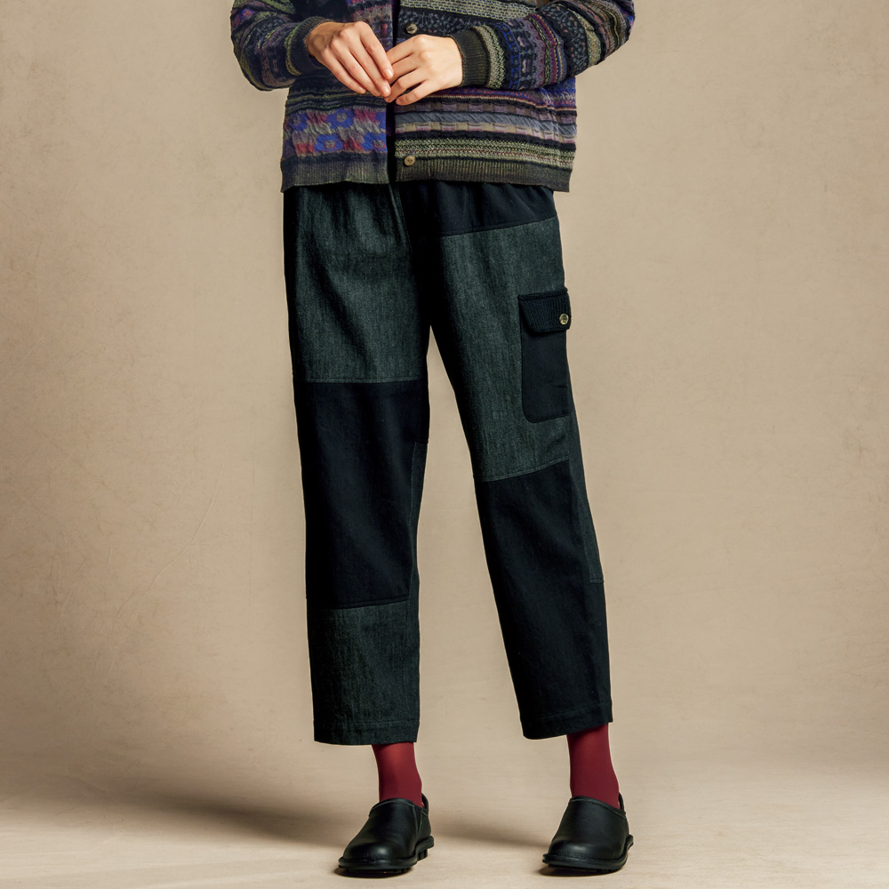 ブロック切り替えパンツ