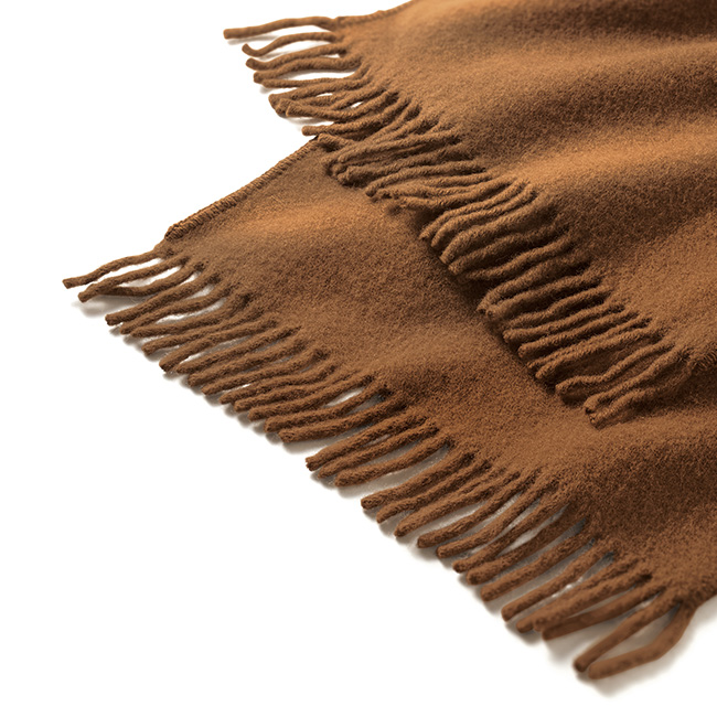 ノルウィージャンウールのブランケットコート