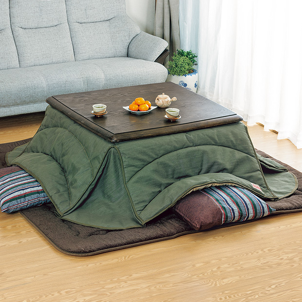 カイハラデニムのこたつ掛布団／省スペース