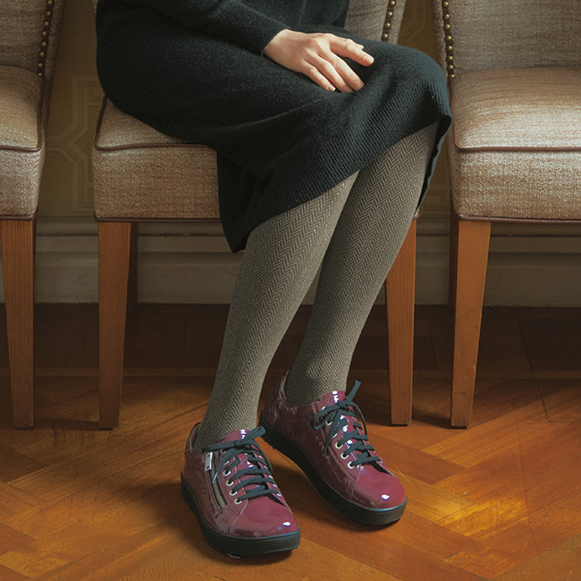 4E・ファスナー付きスニーカー/マーゴット