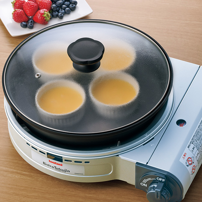 カセットボンベのグリルパン／ビストロの達人プラス