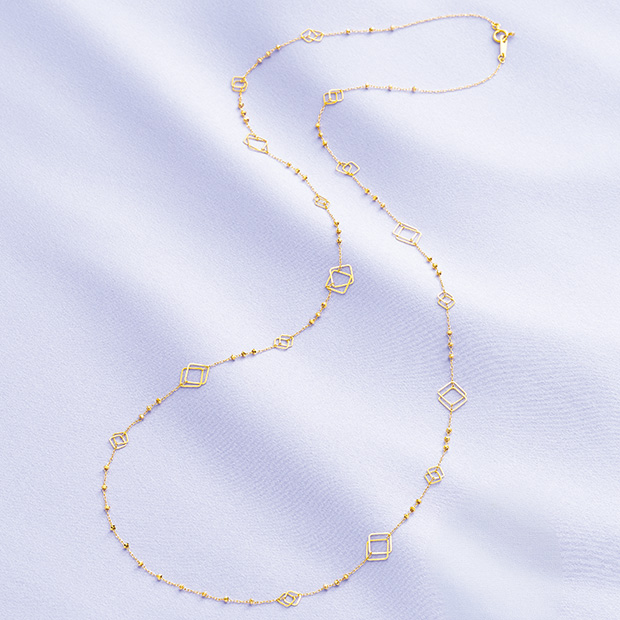 K18チェーンネックレス