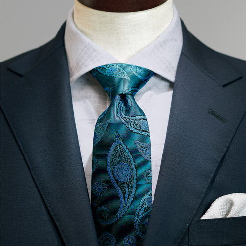 120周年記念多色織りネクタイ／ペイズリー