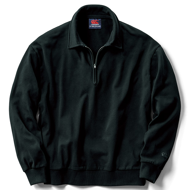 ハーフジップ･ラグビージャージー