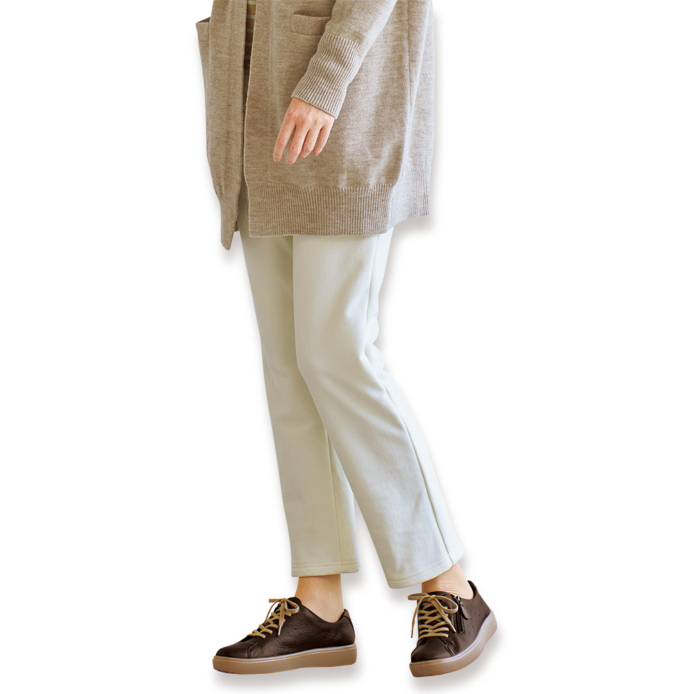 ファスナー使いレザースニーカー