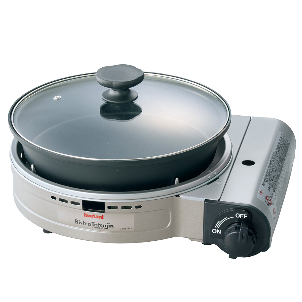 カセットボンベのグリルパン／ビストロの達人プラス