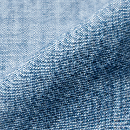 大人のブリーチドダンガリー七分袖シャツ／メンズ