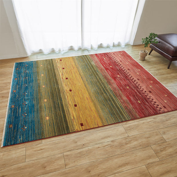 トルコ製折りたためるウィルトン織カーペット