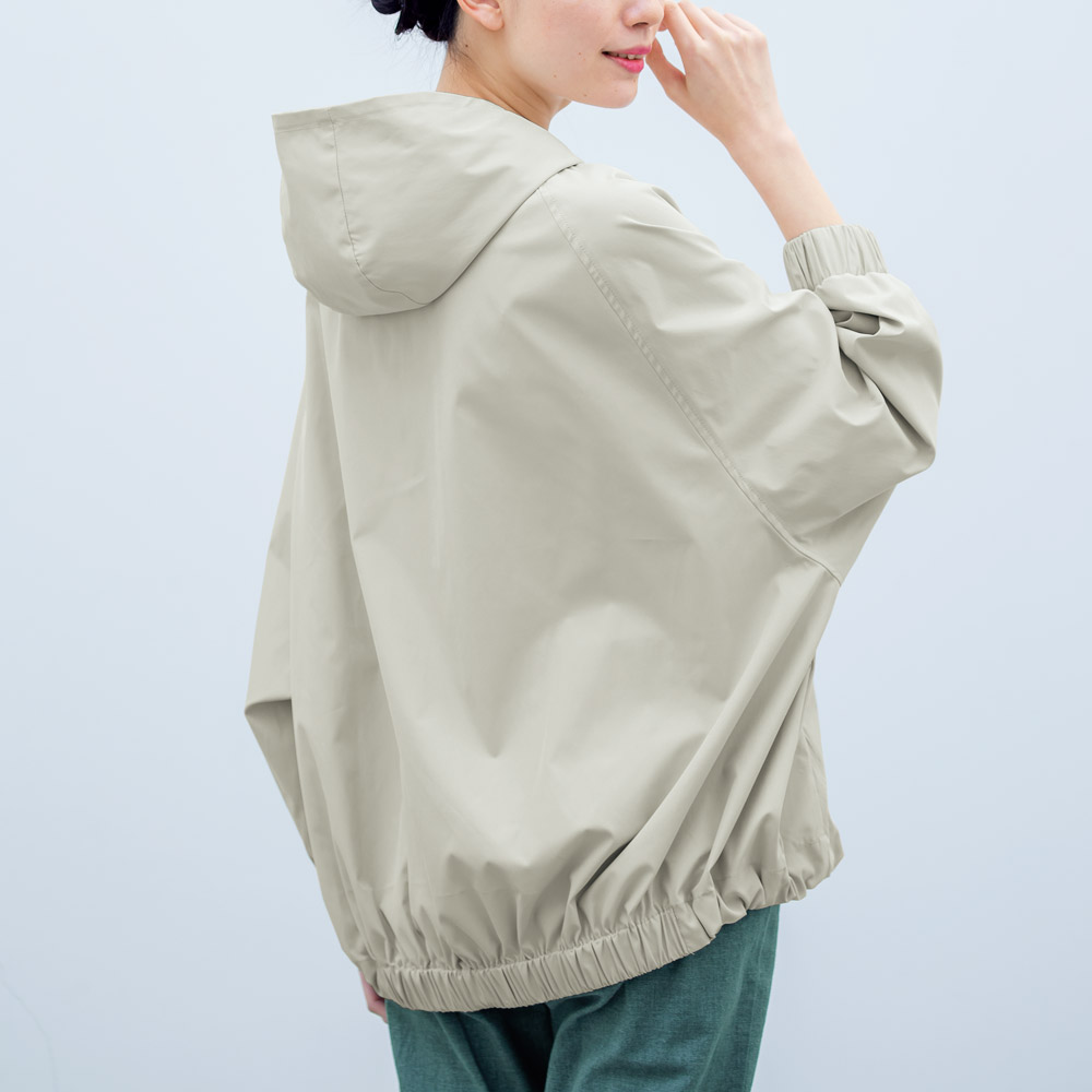 ゆったりアノラックパーカ