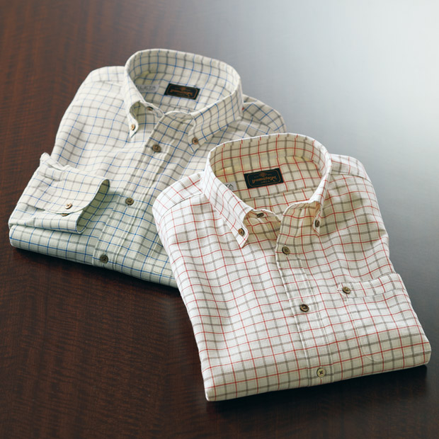 舶来生地で仕立てた老舗のB.D.シャツ