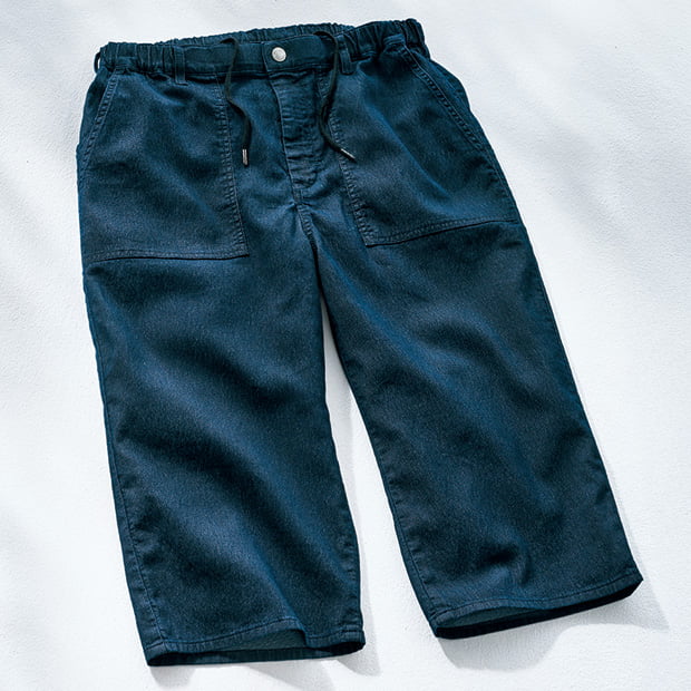 メッシュデニム･クロップドパンツ