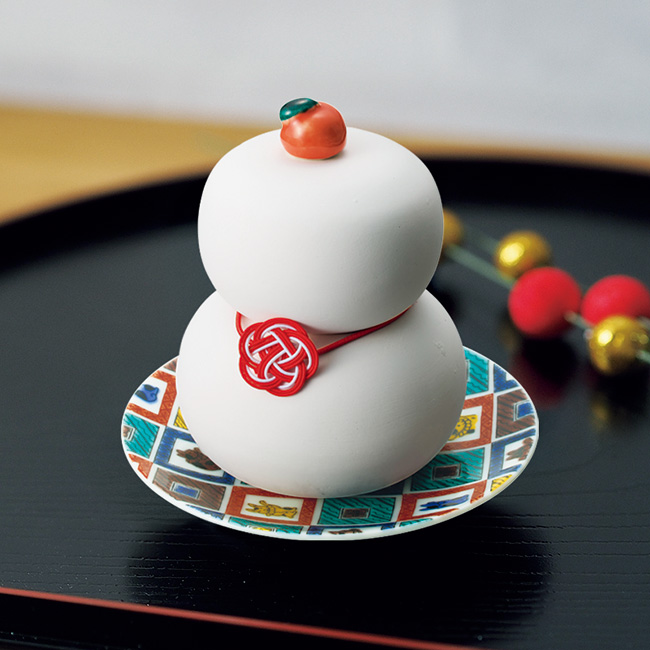 鏡餅型陶器の加湿器