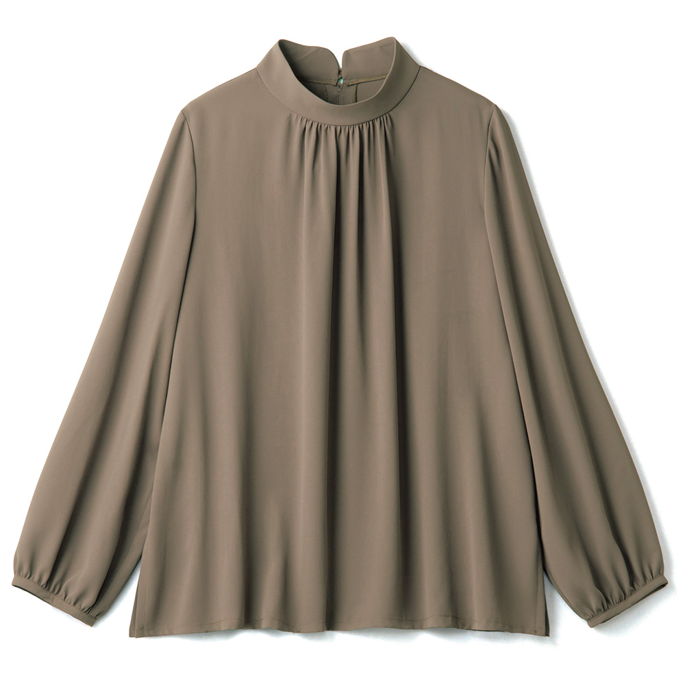 ジョーゼットデザインブラウス