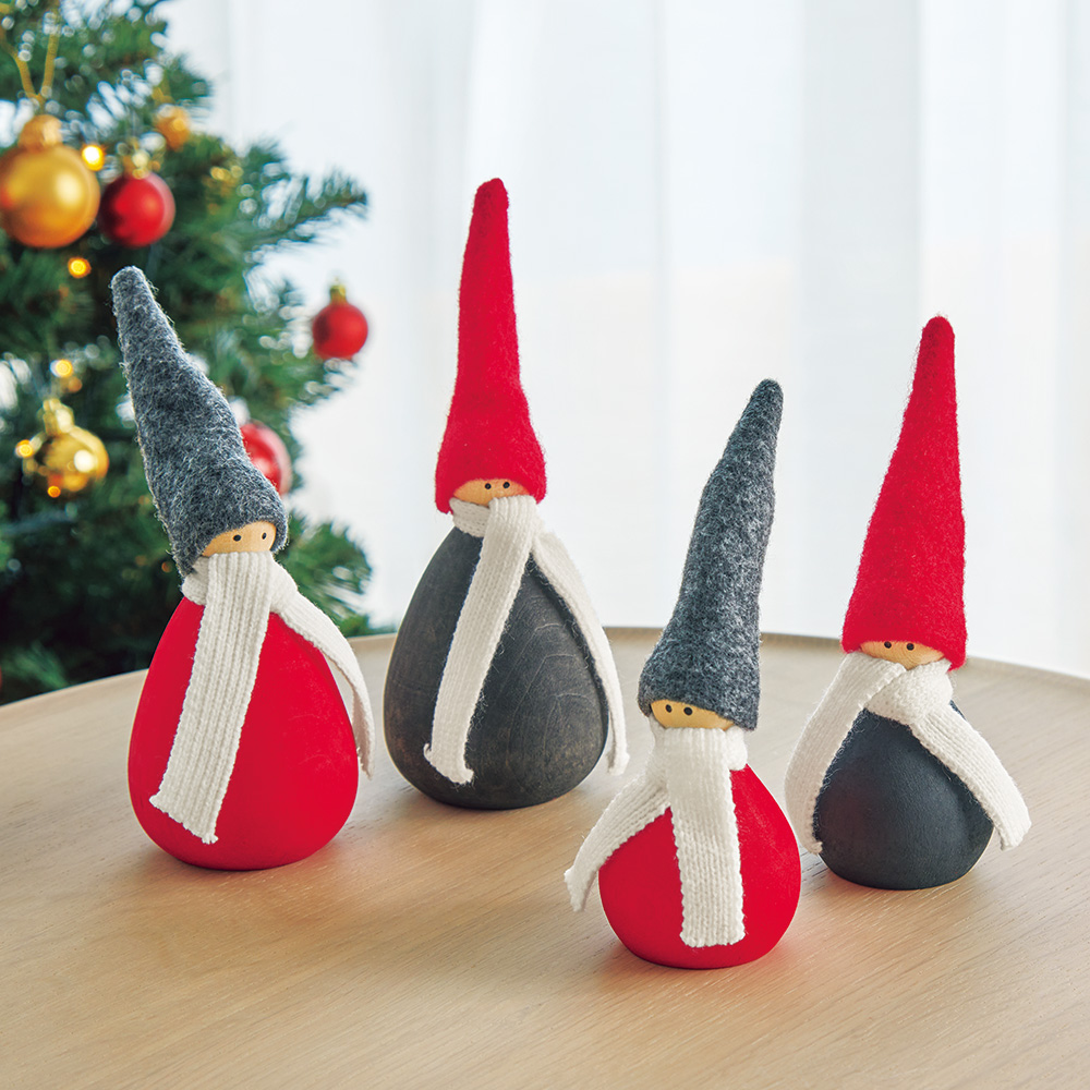 トムテオーナメント4体セット