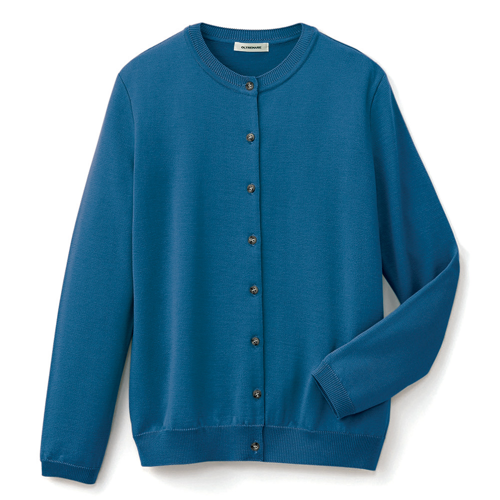 ウォッシャブルウール･カーディガン