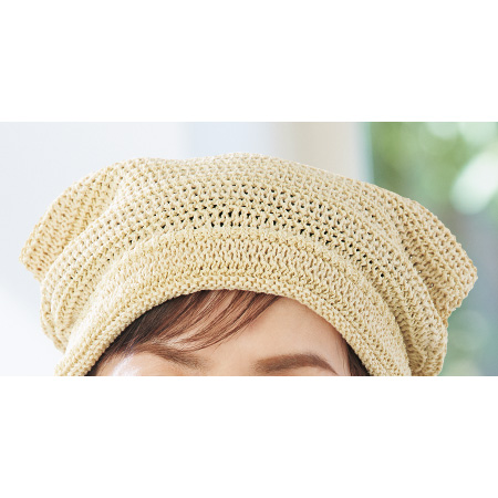 ネコ耳和紙混ニットキャップ