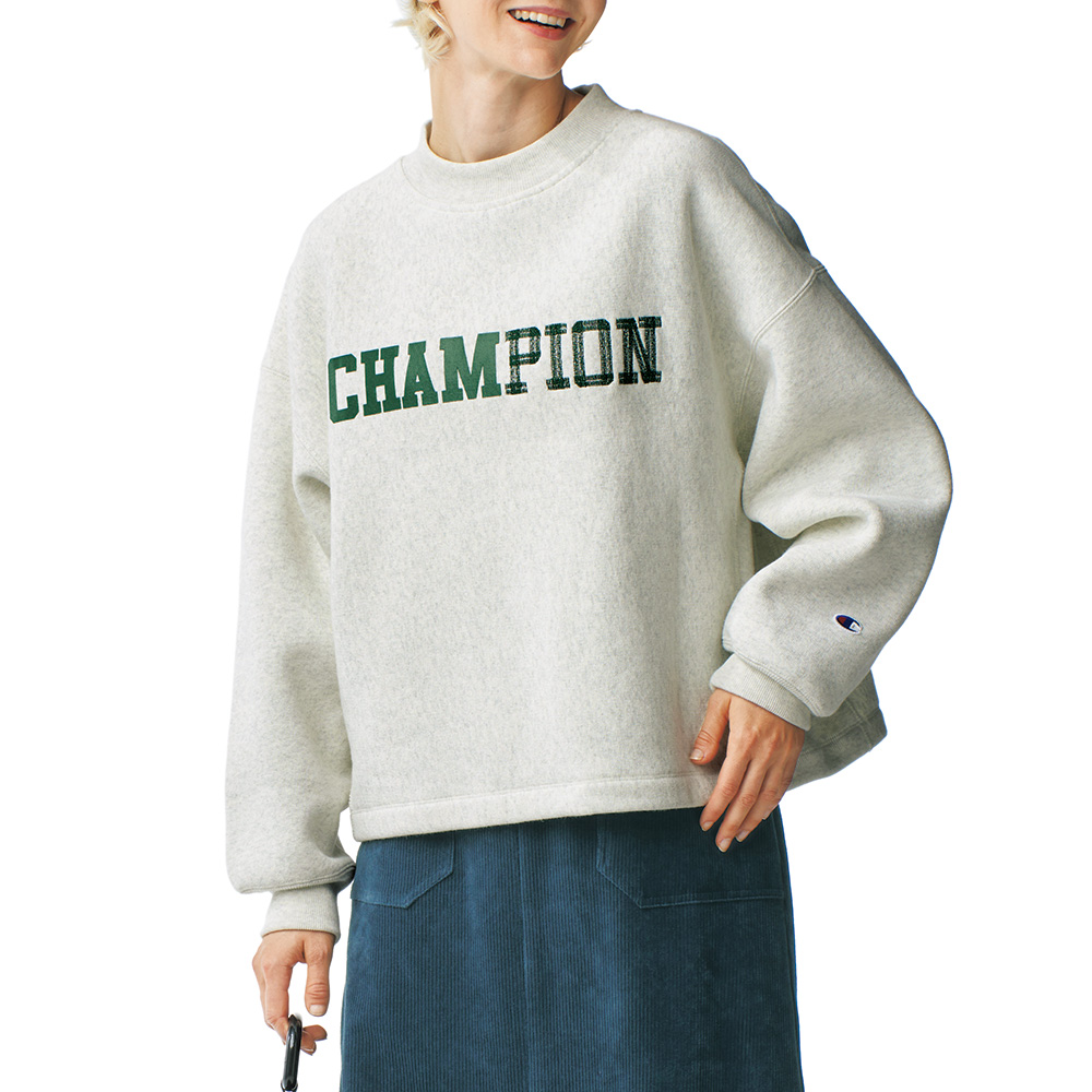 Champion【SHIPS別注】モックネックプルオーバー