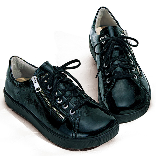 4E･ファスナー付きスニーカー／マーゴット