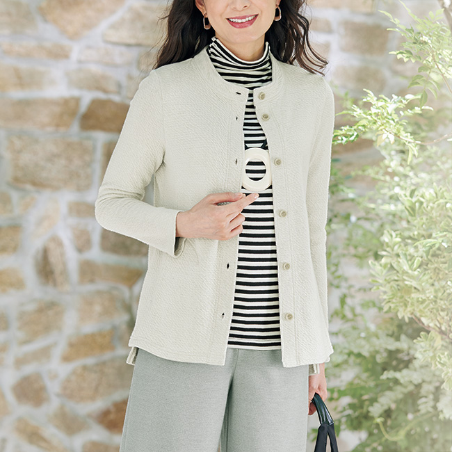 ボトルネック・ボータープルオーバー