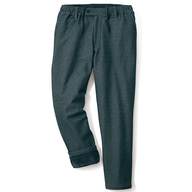 のびのび裏起毛の楽々イージーパンツ