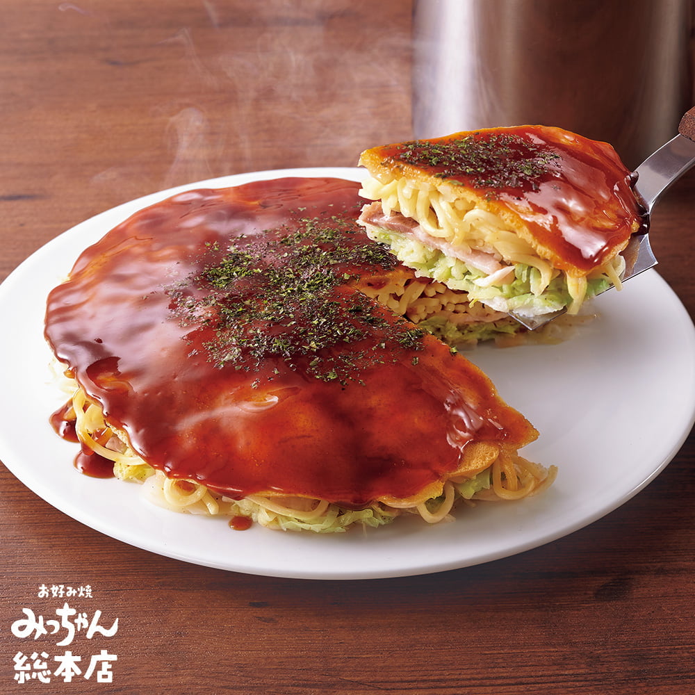 元祖広島流お好み焼4食