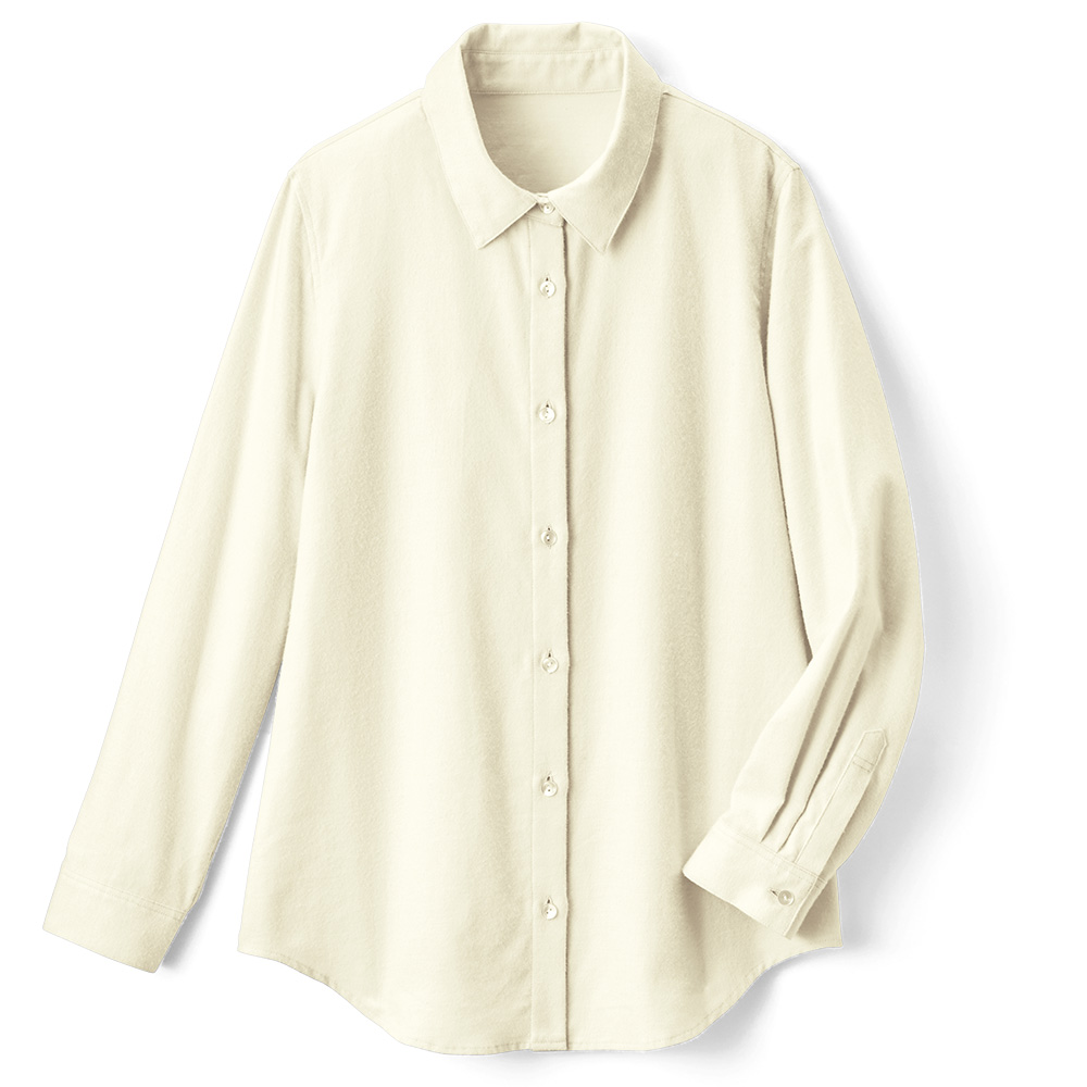 コットンウールのブラウス