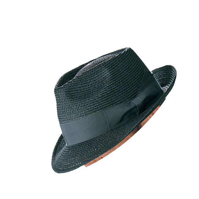 リネンブレード混のハット