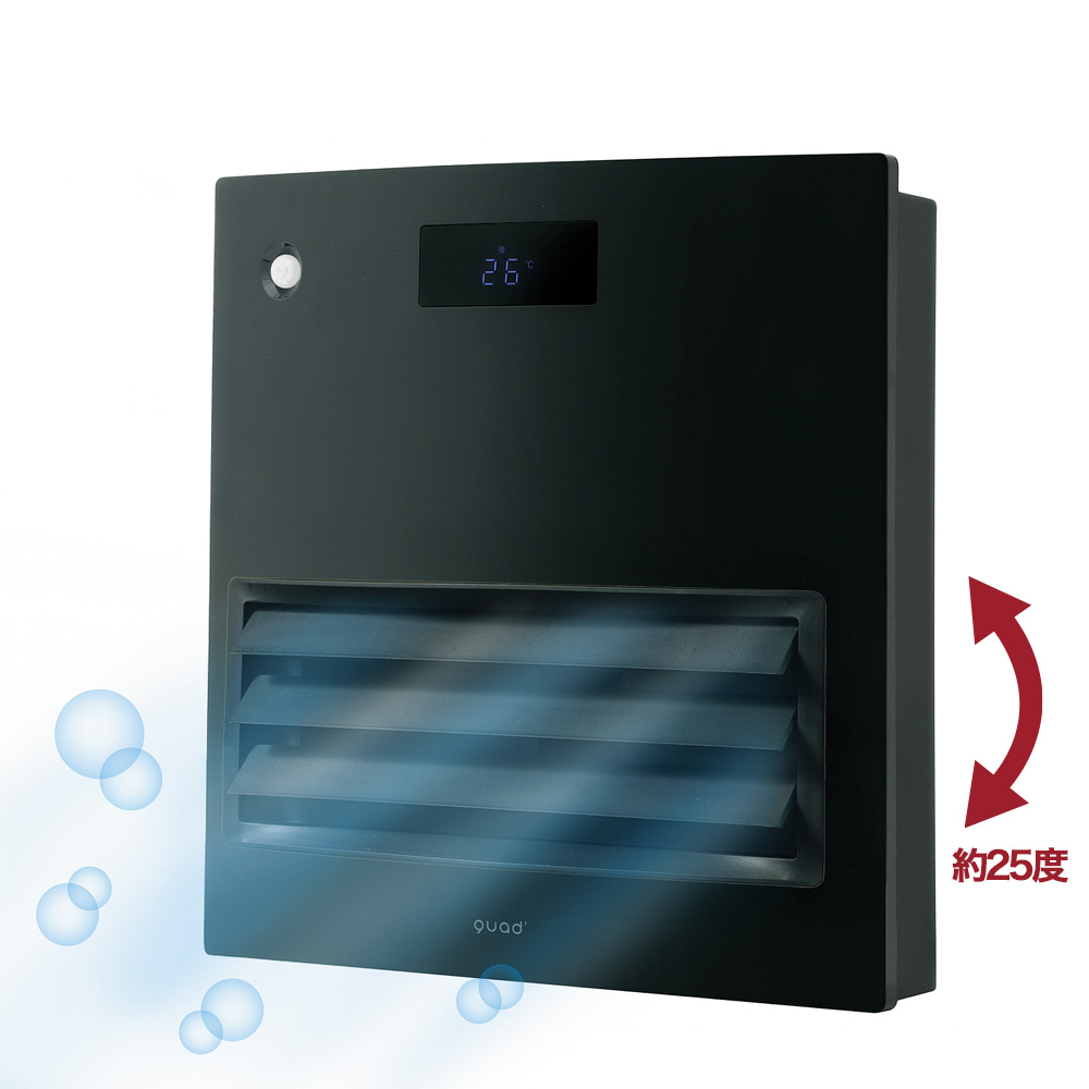 セラミックヒーター／加湿機能付き