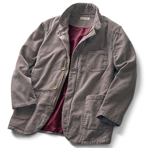 ウォッシュドコーデュロイ・トラベルジャケット