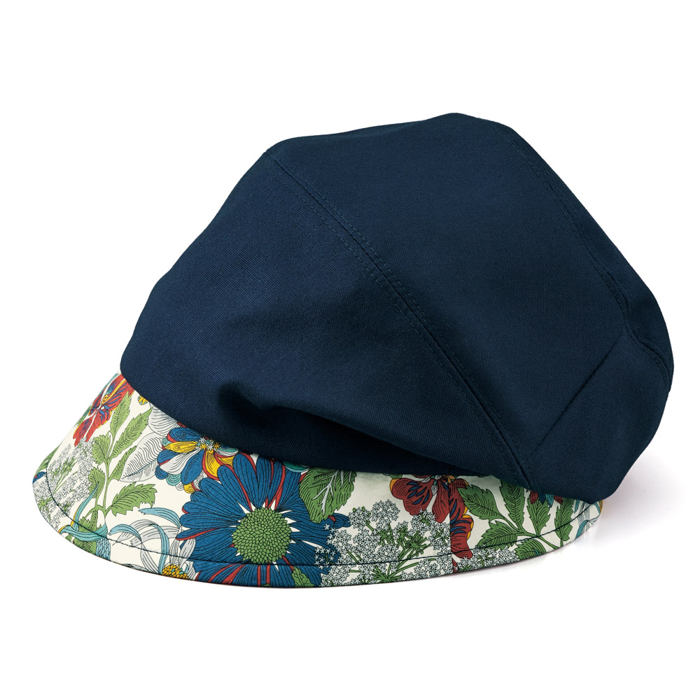 リバティプリント生地で作ったクロッシェ