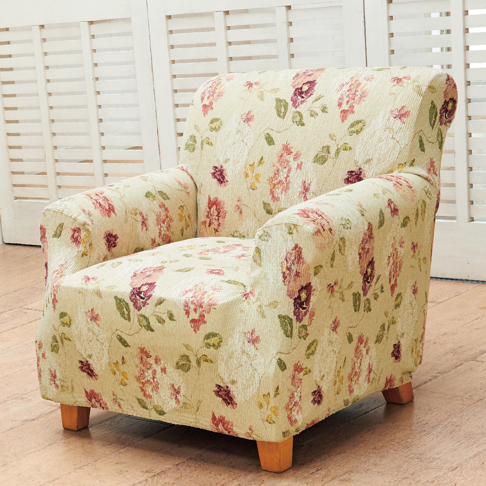 スペイン製ソファカバー／ジャカード織