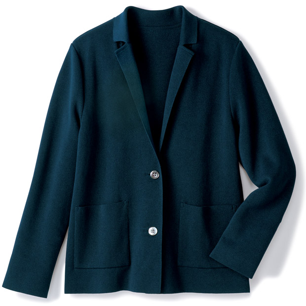 和紙混ミラノリブジャケット