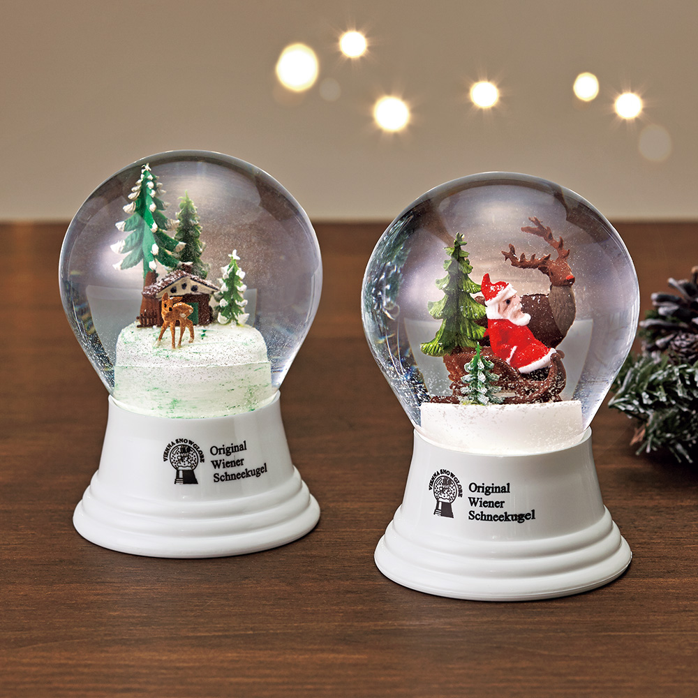 スノードーム／2個セット
