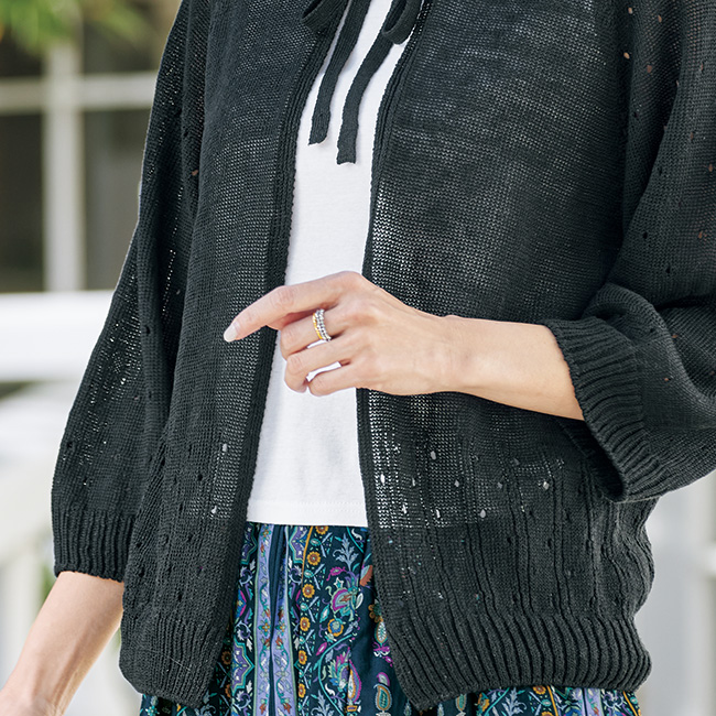 二連カットボールフレキシブルリング／プラチナ