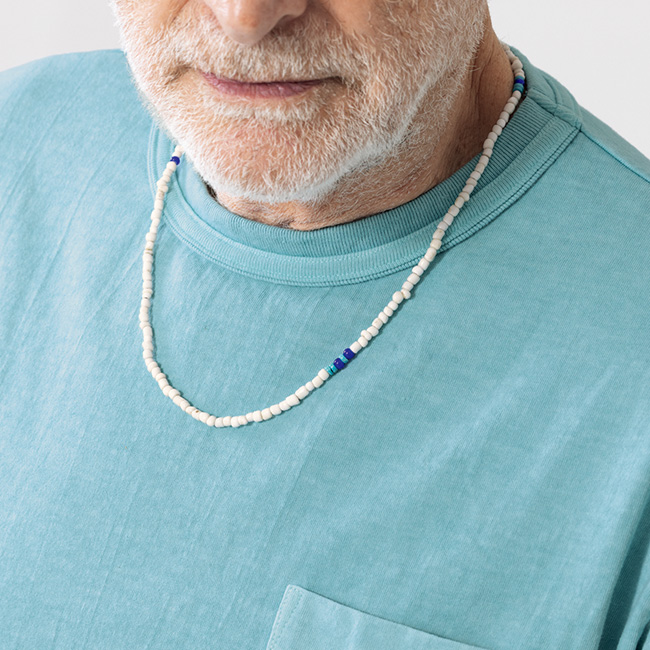 ビーズネックレス