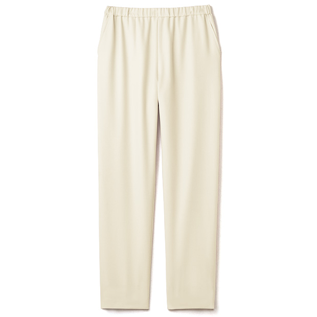 ウォッシャブルウール・ストレッチ九分丈パンツ