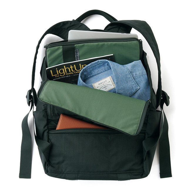 都市遊泳者のリュック