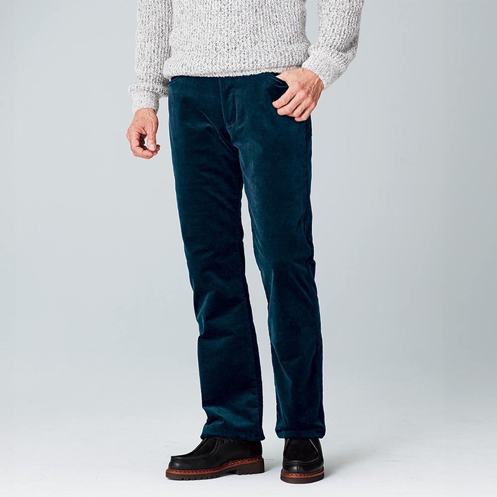 暖・軽(あったかる)コーデュロイストレッチパンツ