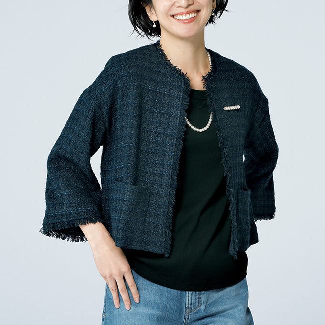 無調色・パールマチネネックレス/当社限定