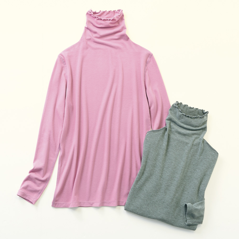 ふっくらハイネックパジャマインナー