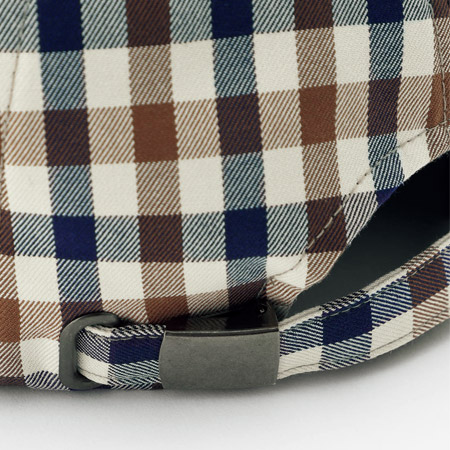 クラブチェックキャップ