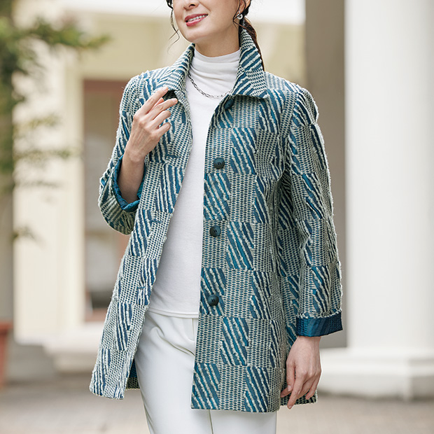 ジャカードコート