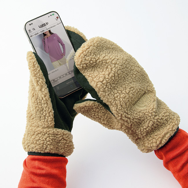 リバーシブルエクストリームパイルミット