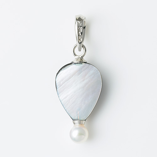 蒔絵チェーン付きペンダント／Me Bu Ki