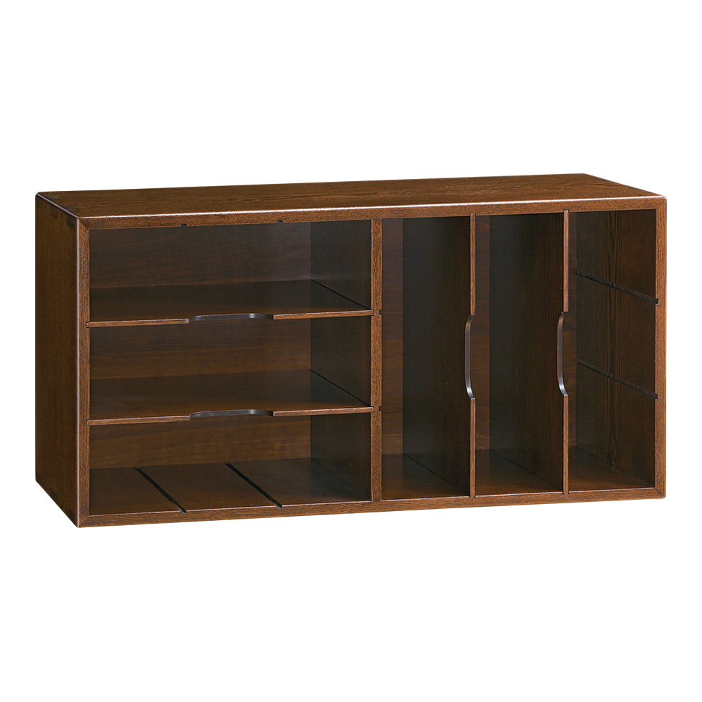 タテ・ヨコ両用マガジンラック