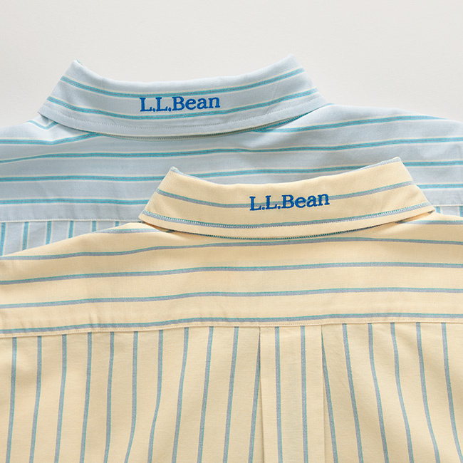 クールマックス･ロングスリーブストライプシャツ