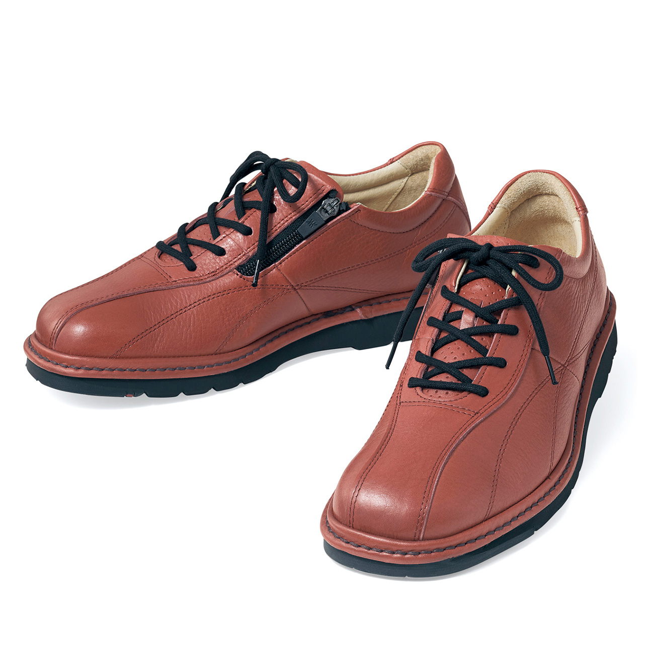 金谷製靴 紳士の快適4eレザースニーカー ライトアップオンラインストア